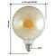 Żarówka LED G125 10W E27 2000K Gold Decor Filament,3