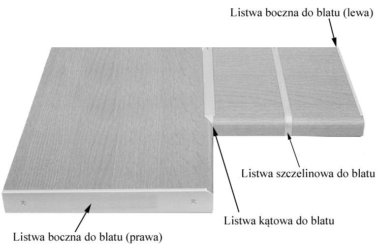 Listwa Alu Kątowa K 28 I