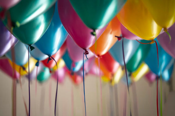 kolorowe balony to zawsze duża atrakcja dla dzieci